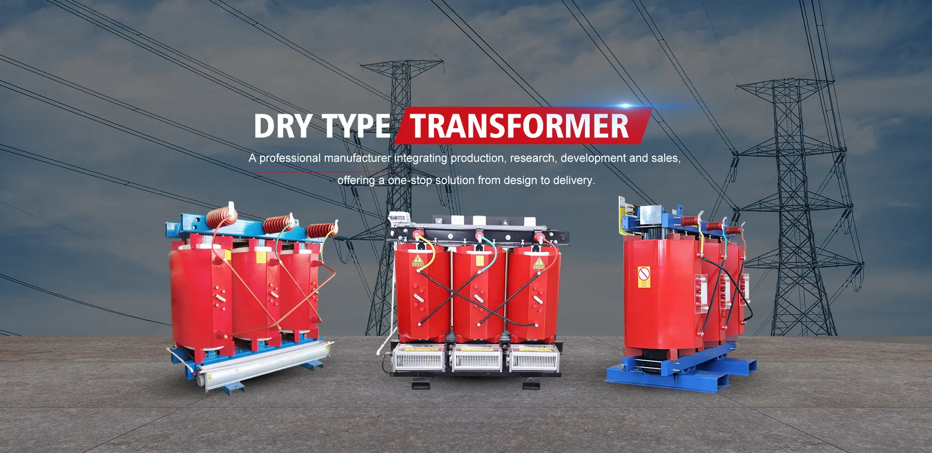 Fournisseur de transformateur de type sec Chine