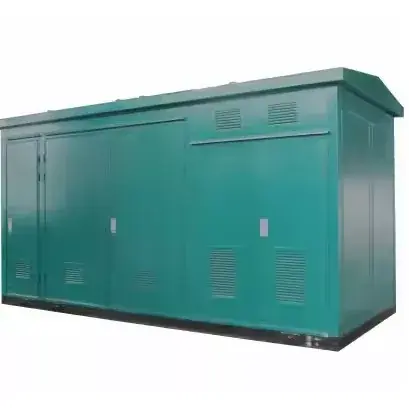 Sous-station électrique haute tension de type américain